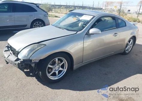 2004 Infiniti G35 z USA, uszkodzony, nr VIN JNKCV54E14M302654